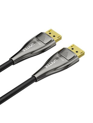 Unitek C1631abk01-20m 8k Fibra Óptica Displayport 2.1 Cable 20m