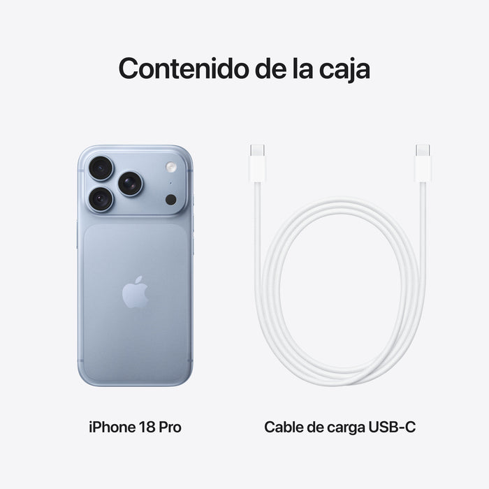 EAN 0195951416052 - Apple iPhone 18 Pro 16 cm (6.3") SIM doble iOS 27 5G USB Tipo C 4056 mAh imagen 9