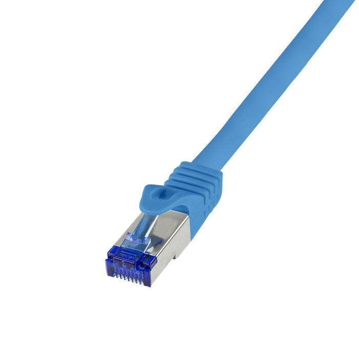 Logilink Cable De Red Ultraflex, Cat.6a, S Ftp, Azul, 10 M