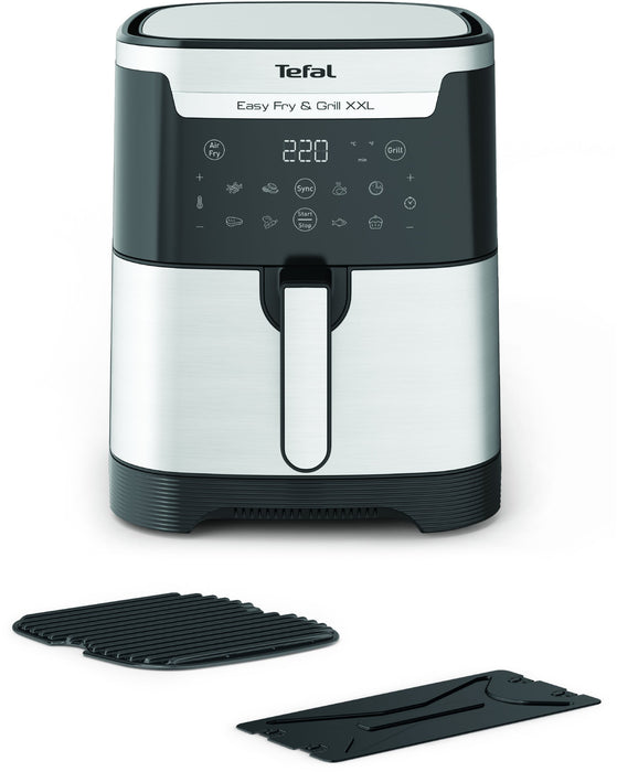 EAN 3045387248253 - Tefal Easy Fry & Grill EY801D 6,5 L Independiente 1650 W Freidora de aire caliente Acero inoxidable imagen 1