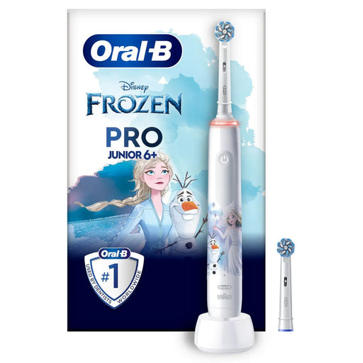 EAN 8006540774724 - Oral-B PRO 14876673 cepillo eléctrico para dientes Niño Cepillo dental giratorio Multicolor, Blanco imagen 1