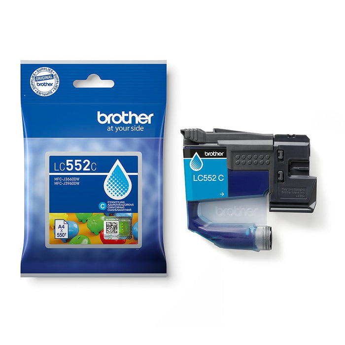 Tinta Brother Lc552c Ink Cyan