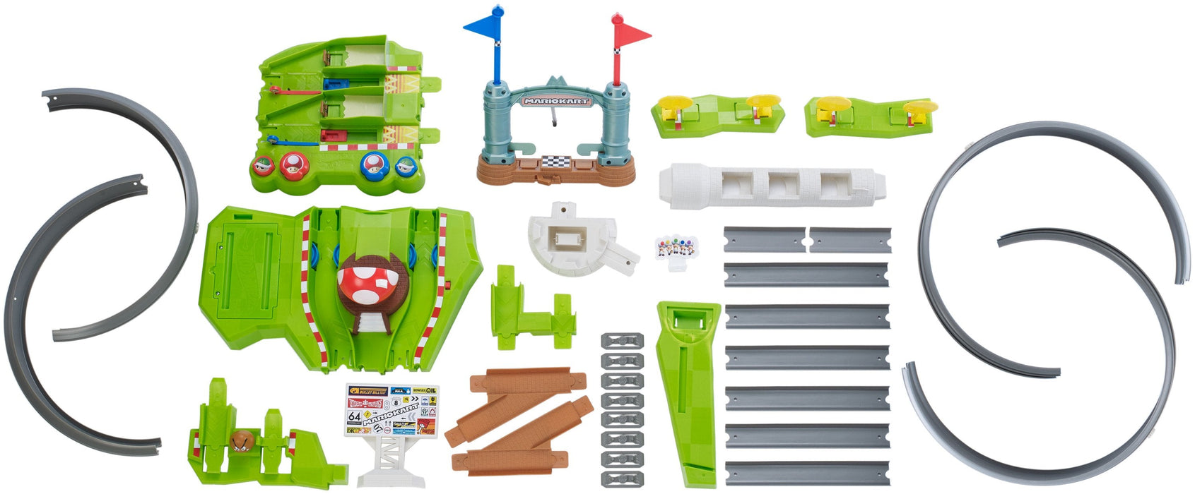 Circuito Coches Mattel Hot Wheels Mario Kart