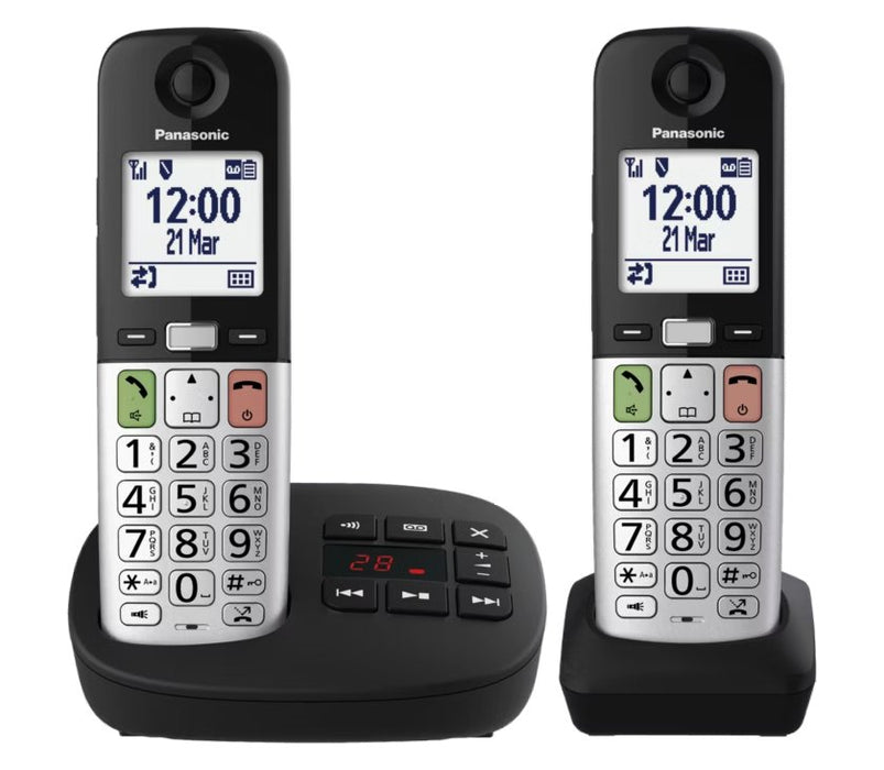 EAN 5025232969173 - Panasonic KX-TGU432 Teléfono DECT Identificador de llamadas Negro, Plata imagen 2