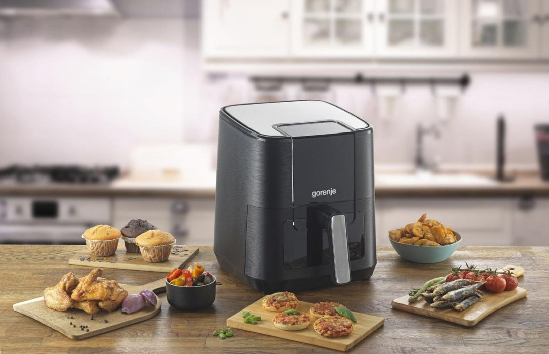 EAN 3838782695087 - Gorenje AF1350DWB Sencillo 5,4 L Independiente 1350 W Freidora de aire caliente Negro imagen 13