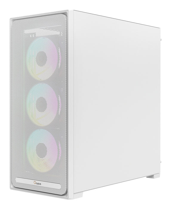 Caja Pc Ocypus Delta C70 Argb (Blanco, Panoramaglas) Delta-C70-Whg400xx-Gl