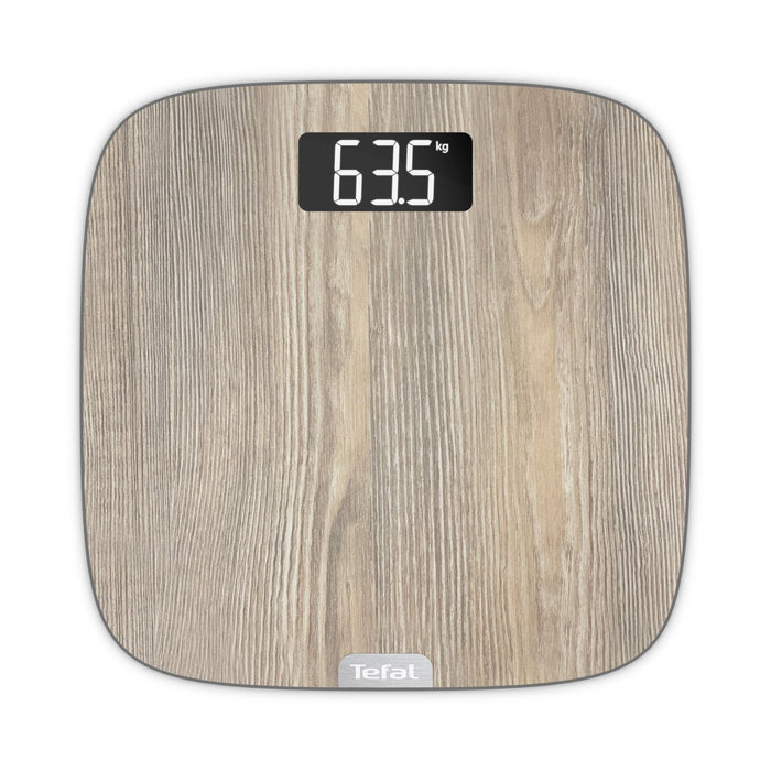 Tefal Pp1600 Origin Bathroom Scale, Wood Design
