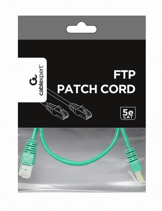 EAN 8716309052009 - Gembird PP22-1M/G cable de red Verde Cat5e imagen 5