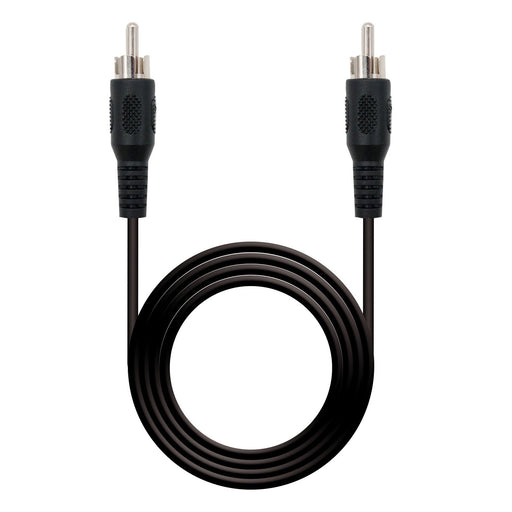 EAN 8433281001121 - Nanocable 10.24.0405 cable de audio 5 m RCA Negro imagen 1