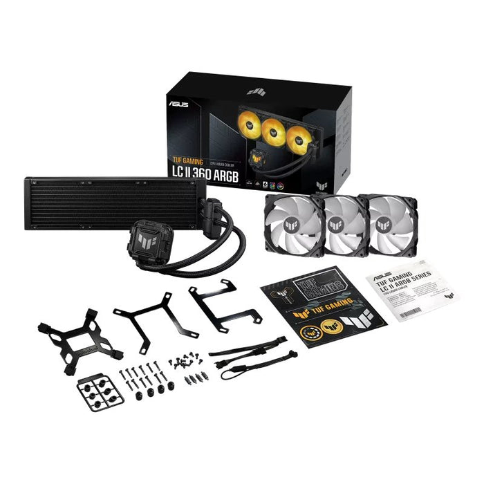 EAN 4711387267394 - ASUS TUF GAMING LC II 360 ARGB Procesador Kit de refrigeración líquida 12 cm Negro imagen 5