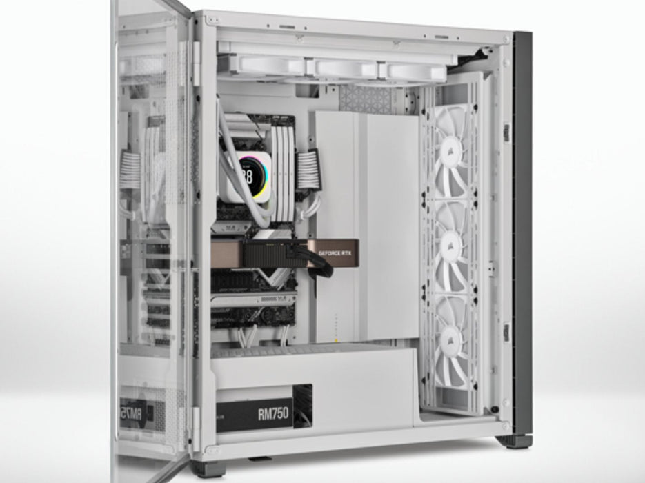 Ventilador Corsair 140*140*25 Af140 Elite Fluid Dynamic White