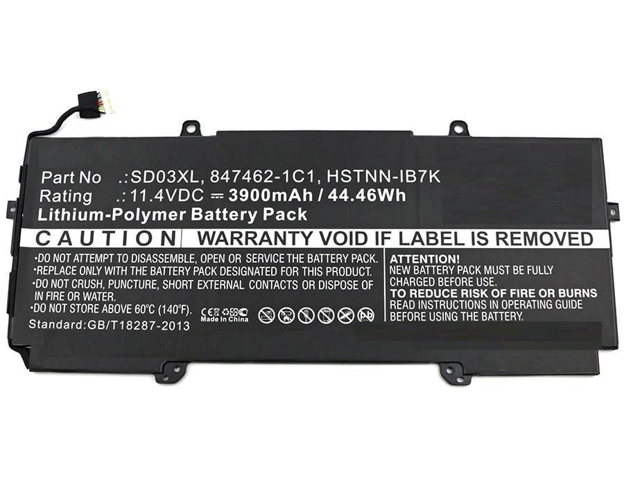 Laptop Battery For Hp 44.46wh  11.4v 3900mah 44wh Li-Pol