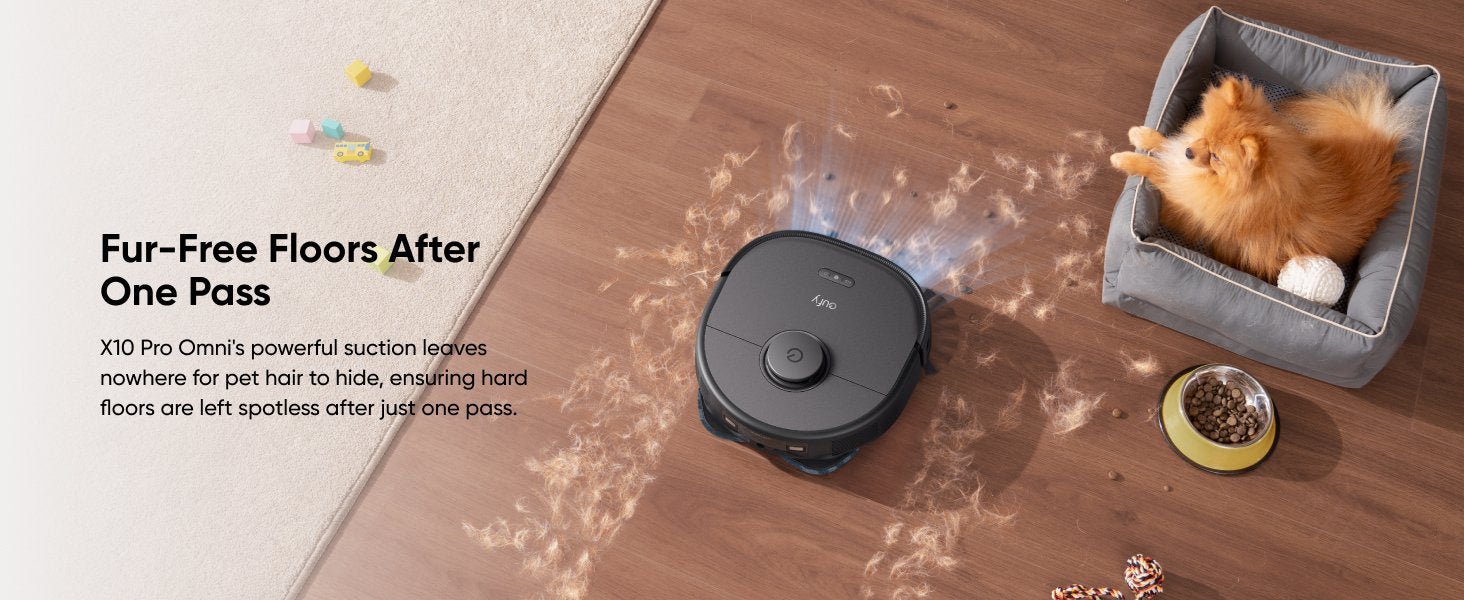 Robot De Limpieza Con Estación De Vaciado Automático Eufy X10 Pro Omni