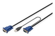EAN 4016032329954 - Digitus DS-19232 cable para video, teclado y ratón (kvm) Negro 3 m imagen 1