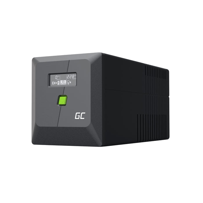 EAN 5904326375635 - Green Cell sistema de alimentación ininterrumpida (UPS) Línea interactiva 0,75 kVA 480 W 4 salidas AC imagen 2