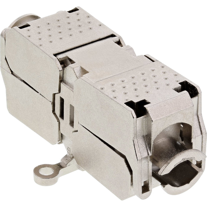 Caja De Conexión Inline Cat.6a 600 Mhz Lsa Blindado