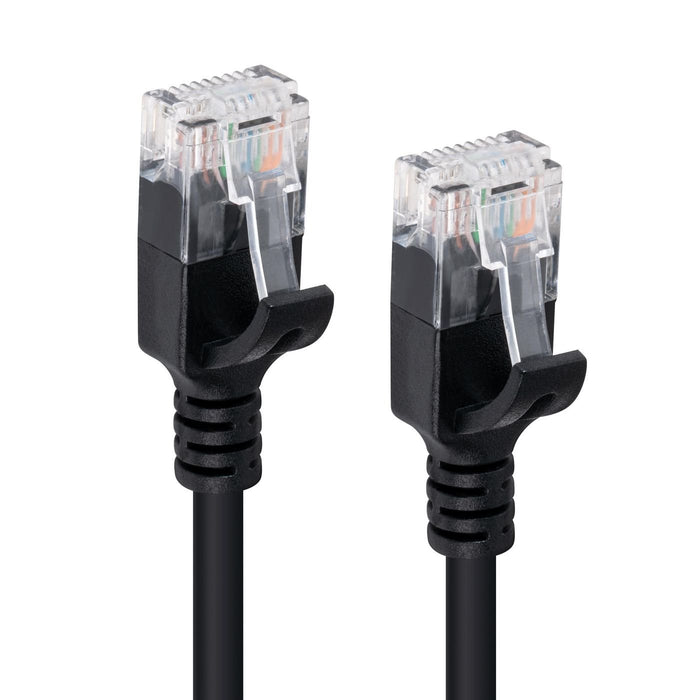 EAN 5704174044710 - Microconnect V-UTP6A0025S-SLIM cable de red Negro 0,25 m Cat6a U/UTP (UTP) imagen 2