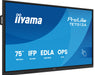 EAN 4948570128129 - iiyama TE7513A-B3AG pantalla de señalización Panel plano interactivo 190,5 cm (75") LCD Wifi 500 cd / m²  imagen 3