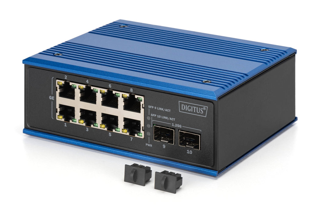 EAN 4016032489269 - Digitus DN-651150 switch No administrado Gigabit Ethernet (10/100/1000) Negro, Azul imagen 5