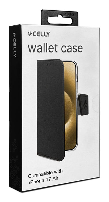 EAN 8021735223207 - Celly WALLY funda para teléfono móvil 16,5 cm (6.5") Funda cartera Negro imagen 6