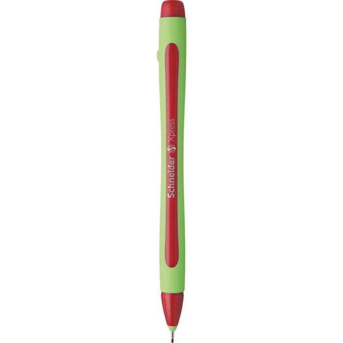 Schneider Xpress Fineliner Rojo 0,8 Mm, 10 Unidades