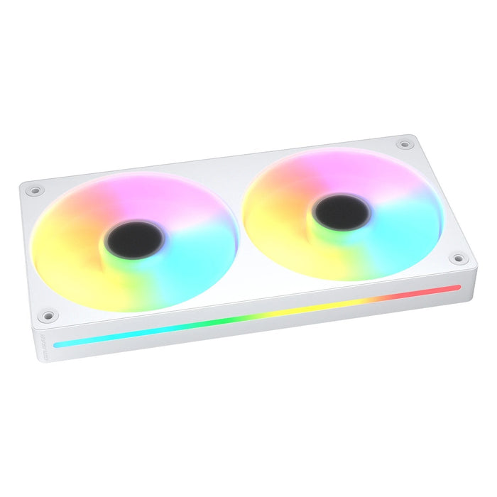 Ventilador Pc Cougar Reversed Unity240-Fb,240 Argb Pwm, Blanco