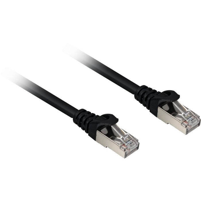 Sharkoon Cable De Red Rj45 Cat.6a Sftp 1m Negro 4044951018345