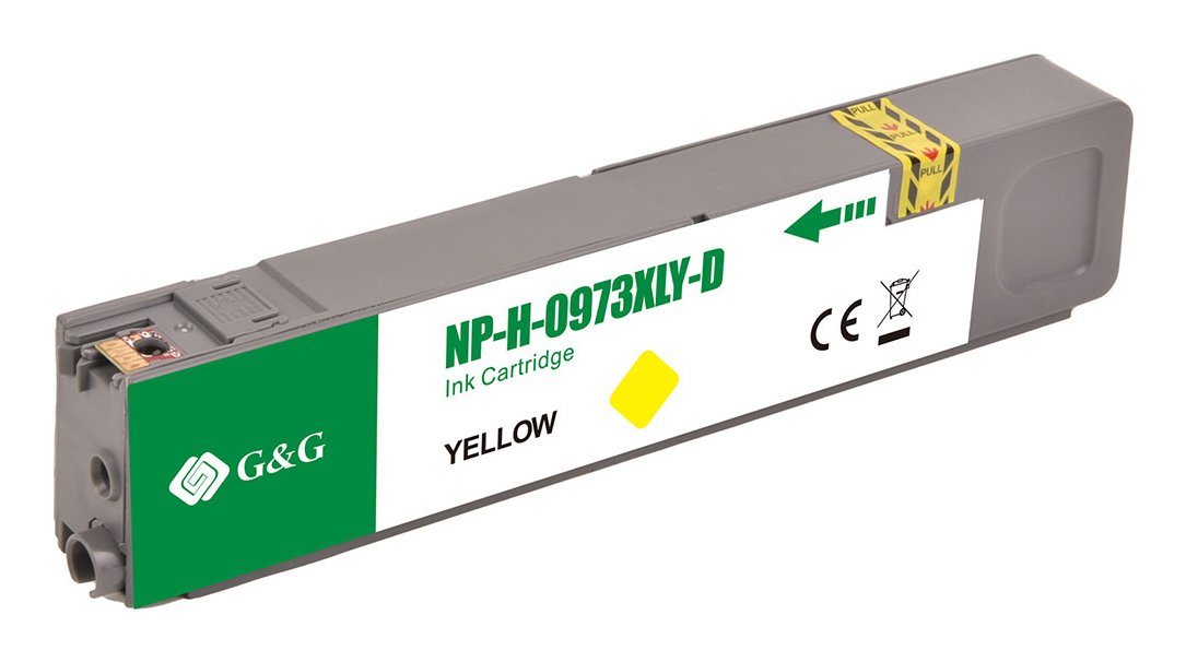 G&G Tintencartucho Compatible Hp 973x F6t83ae Xl-Amarillo