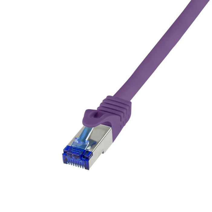 EAN 4052792056624 - LogiLink C6A069S cable de red Violeta 3 m Cat6a S/FTP (S-STP) imagen 1