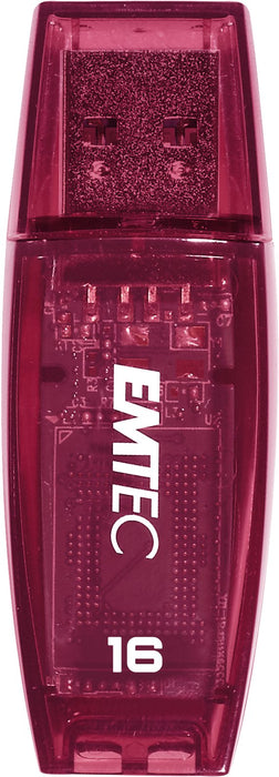Pendrive Emtec Usb-Stick 16 Gb C410  Usb 2.0 Color Mix Rot