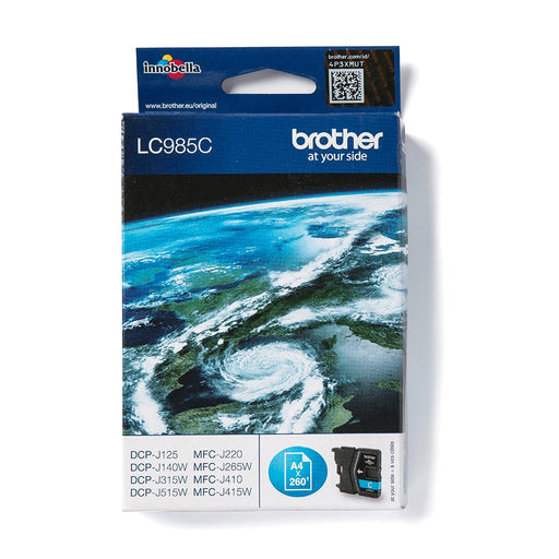 EAN 5014047561962 - Brother LC985CBP cartucho de tinta 1 pieza(s) Original Cian imagen 1