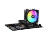 EAN 4713227530538 - Thermaltake UX200 SE ARGB Procesador Refrigerador de aire 12 cm Negro, Blanco imagen 6