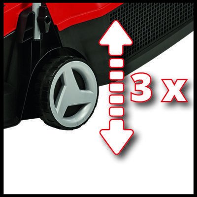 Cortacésped Einhell Ge-Cm 18/32 Li-Solo De Empuje A Gasolina Batería Negro, Rojo Rojo/Negro, Cortacésped De Empuje A Gasolina, 180 M², 32 Cm, 30 Cm, 70 Cm, 25 L