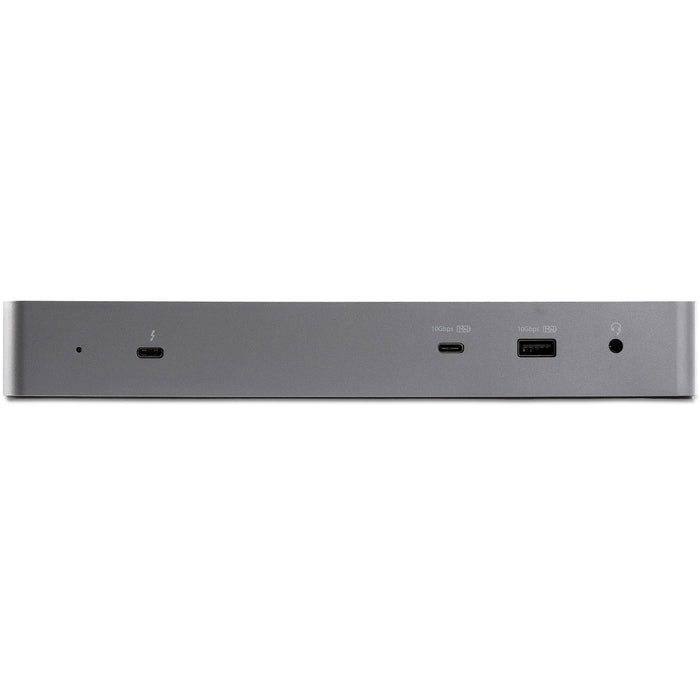 EAN 0065030880992 - StarTech.com TB3CDK2DHUE base para portátil y replicador de puertos Alámbrico Negro, Gris imagen 3