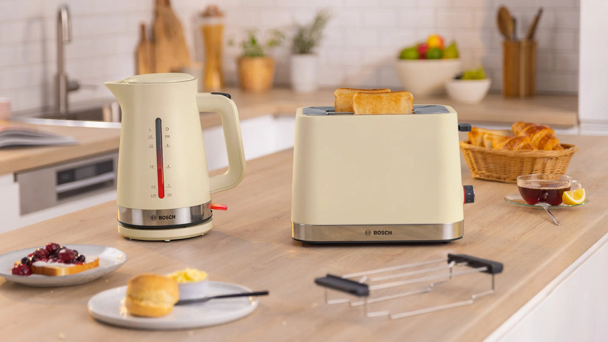 Tetera Eléctrica  Bosch Mymoment 1,7 L 2400 W Crema De Color
