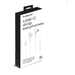 EAN 8021735208136 - Celly UP1300TYPECWH auricular y casco Auriculares Alámbrico Dentro de oído Llamadas/Música USB Tipo C Bla imagen 3