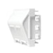 EAN 4052792045086 - LogiLink NF0012 placa de pared y cubierta de interruptor Blanco imagen 2