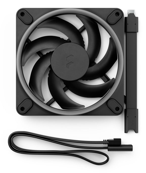EAN 7340172708926 - Fractal Design Momentum 12 RGB Carcasa del ordenador Ventilador 12 cm Negro 3 pieza(s) imagen 4