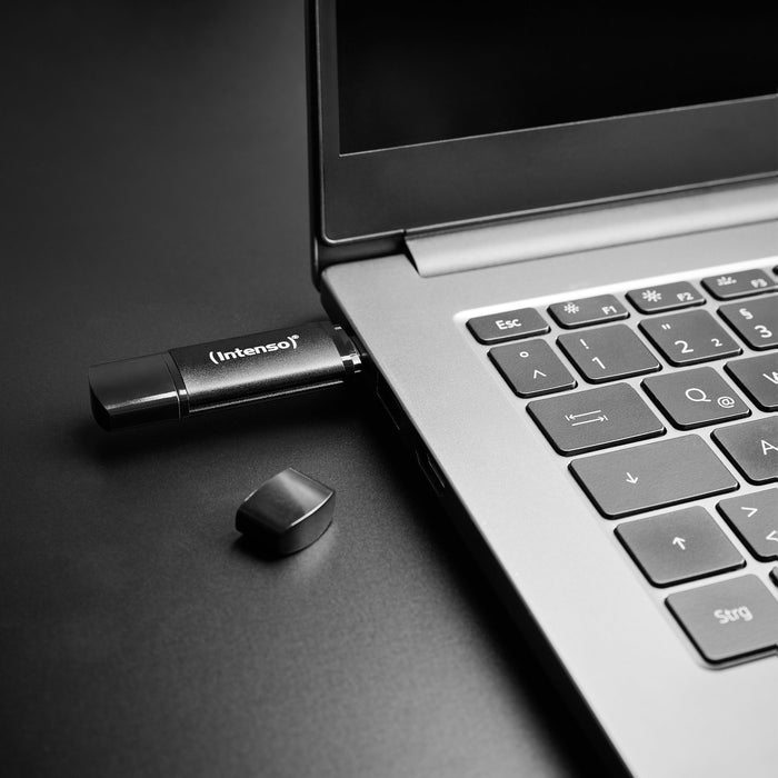 Intenso Flex Line 256 Gb (Negro, Usb-C Und Usb-A) 3544492