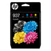 EAN 0199764688521 - HP 937 4-Pack CMYK(4) Original Ink Cartridge cartucho de tinta 4 pieza(s) Rendimiento estándar Negro, Cia imagen 1