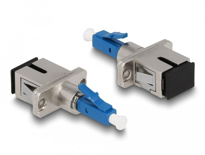 Delock Lwl Hybrid Kupplung Lc Simplex Stecker Zu Sc Simplex Buchse Blau
