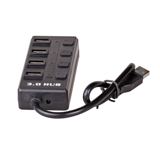 EAN 5901720132376 - Akyga AK-AD-33 hub de interfaz USB 3.2 Gen 1 (3.1 Gen 1) Type-A 500 Mbit/s Negro imagen 2