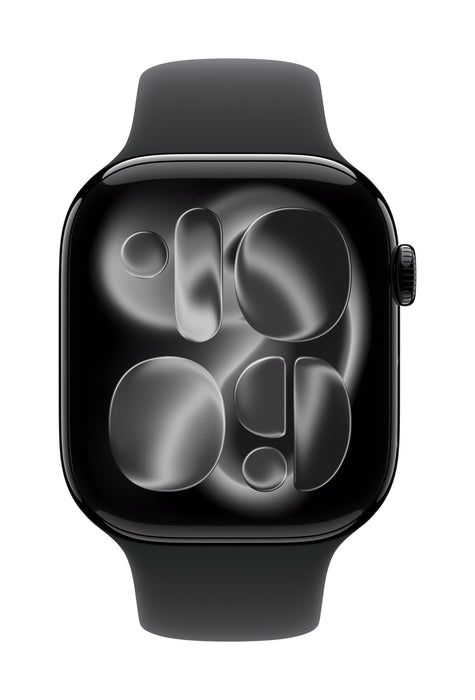 EAN 0195949657733 - Apple MXM23ZM/A Accesorios para dispositivos vestibles inteligentes Grupo de rock Negro Fluoroelastómero imagen 1