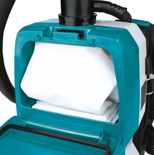 EAN 0088381870122 - Makita DVC265ZXU aspiradora 2 L Backpack vacuum Secar 85 W Bolsa para el polvo imagen 2