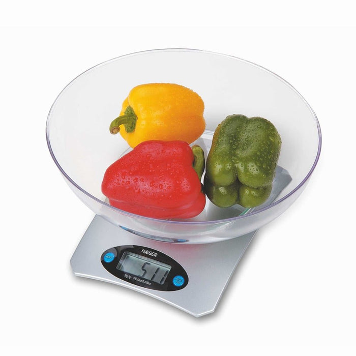 EAN 5608475015786 - Haeger KS-05B.002B báscula de cocina Acero inoxidable Rectángulo Báscula electrónica de cocina imagen 1