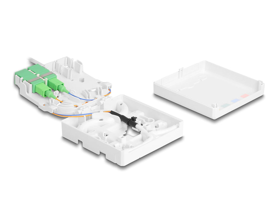 EAN 4043619859344 - DeLOCK 85934 Cable de fibra óptica e InfiniBand 2x SC Blanco imagen 6