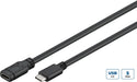 EAN 5715063515198 - Microconnect USB3.1CC05EX cable USB USB 3.2 Gen 1 (3.1 Gen 1) 0,5 m USB C Negro, Plata imagen 1