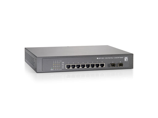 EAN 4015867185711 - LevelOne GEP-1020 switch Gigabit Ethernet (10/100/1000) Energía sobre Ethernet (PoE) Gris imagen 1