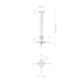 EAN 8436574707465 - AISENS CP04TSRE-133 montaje para projector imagen 5