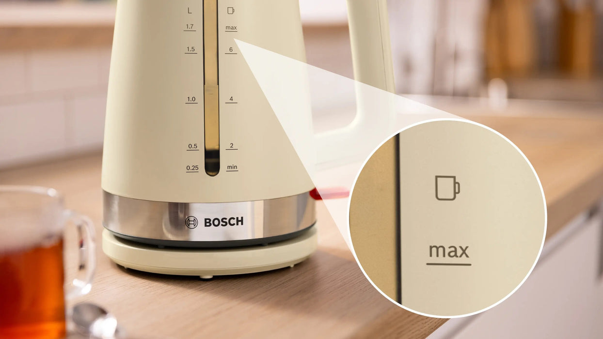 Tetera Eléctrica  Bosch Mymoment 1,7 L 2400 W Crema De Color